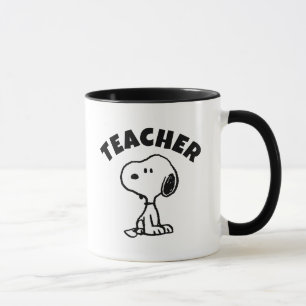 Taza Peanuts   Snoopy Turns Teacher