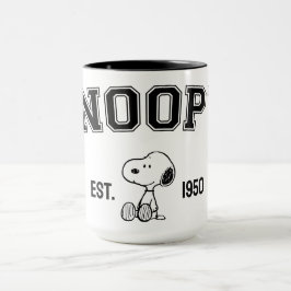 Taza PEANUTS | Vieja Snoopy - Este. 1950