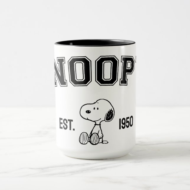 Taza PEANUTS | Vieja Snoopy - Este. 1950 (Centro)