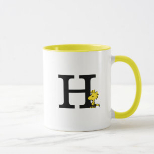 Taza PEANUTS Woodstock Monograma H