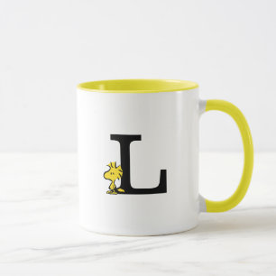 Taza PEANUTS Woodstock Monograma L