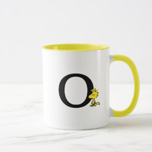Taza PEANUTS Woodstock Monograma O