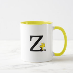 Taza PEANUTS   Woodstock   Monograma Z