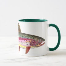 Peces de trucha arco iris