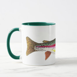 Taza Peces de trucha arco iris