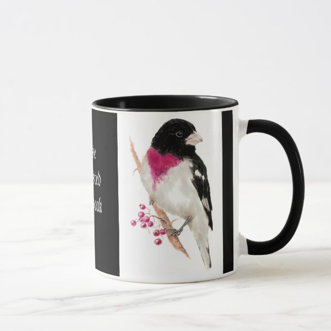 Taza Pechuga de pechuga, pájaro, naturaleza, cerdo (Derecha)