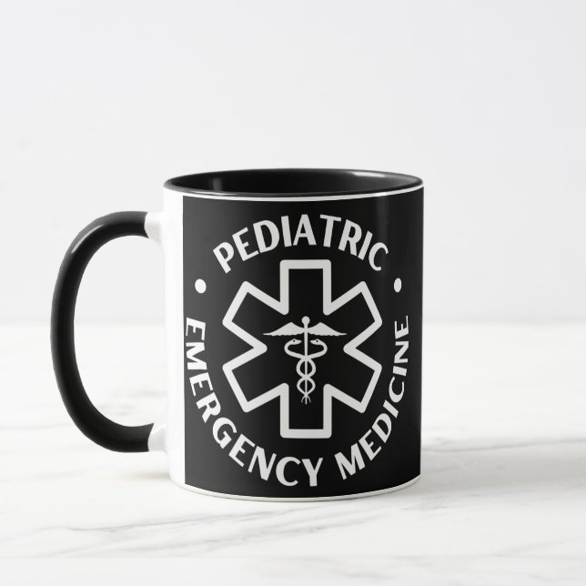 Taza Pediatric emergency medicine Doctor Nurse Medical (Izquierda)