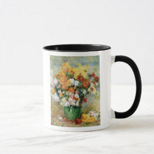 Taza Pedro un ramo de Renoir el   de crisantemos