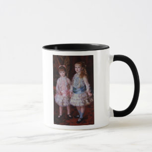 Taza Pedro un Renoir el   rosado y azul
