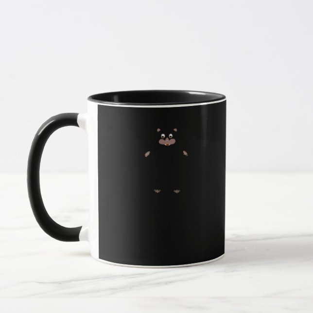 Taza Peekabo (blanco) (Izquierda)