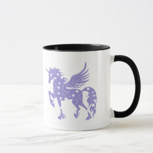 Taza pegamento de unicornio - Elegir color de fondo