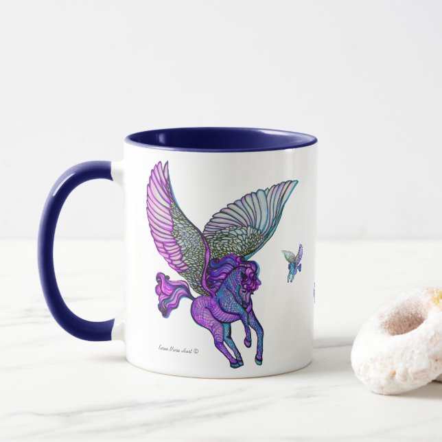 Taza Pegasus Pety (Con donut)