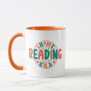 Taza Pegatina de Amante de Libros de Moda "En Mi Era de