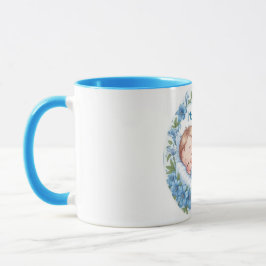 Taza Pegatina de Baby Shower 'Es un Niño'