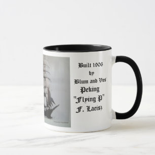 Taza Pekín "P que vuela" F. Laeisz