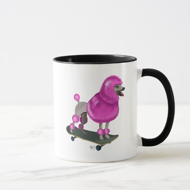 Taza Pelele rosa y patineta (Derecha)