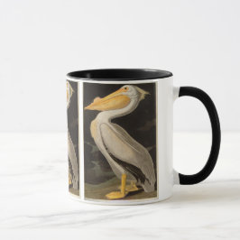 Taza Pelican blanco, John James Audubon