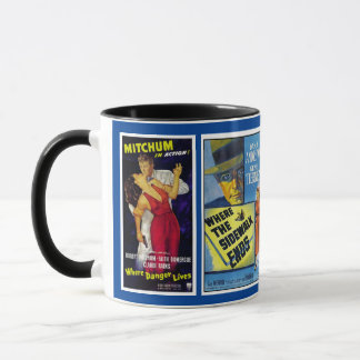 Taza Película Noir Vintage Poster Mug