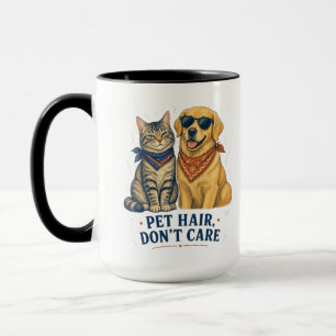 Taza Pelo de Mascota No Me Importa