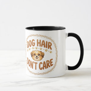 Taza Pelo de Perro No Importa · Humor Divertido de Mamá