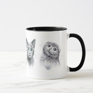 Taza Pelotón del gato