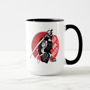Taza Pelotón del suicidio el   Katana "para él que