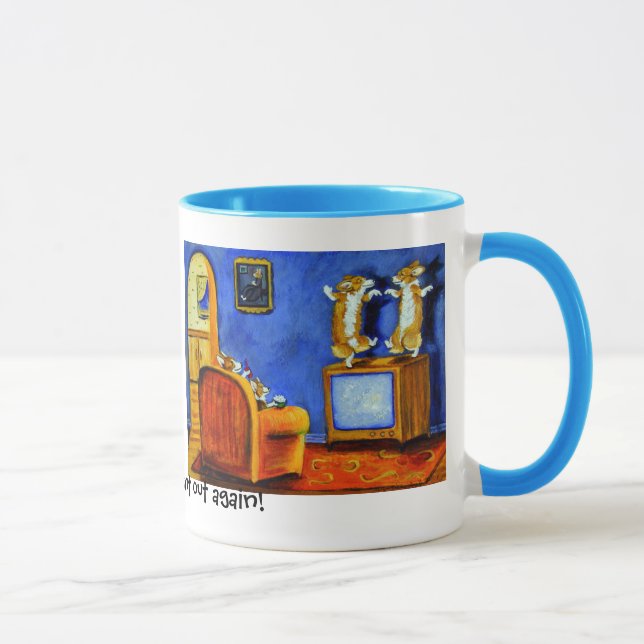 Taza Pembroke Welsh Corgi Mugs (Derecha)