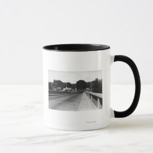 Taza Pendleton, opinión del este de la ciudad de la