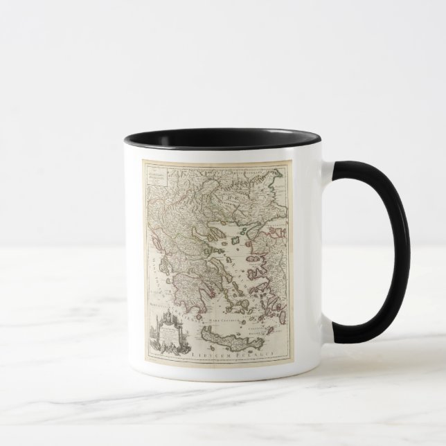 Taza Península de los Balcanes, Grecia, Macedonia (Derecha)