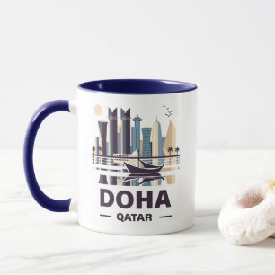 Taza Península de Qatar en Doha