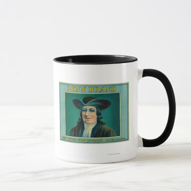 Taza Penn Lemon LabelWhittier, CA (Derecha)