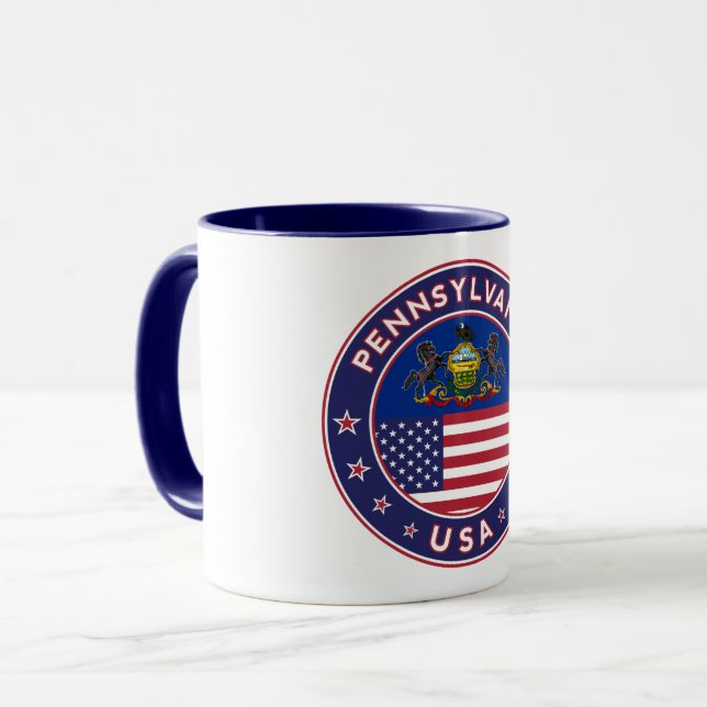 Taza Pennsylvania (Anverso izquierdo)