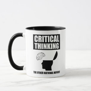 Taza Pensamiento Crítico Del Otro Déficit Nacional