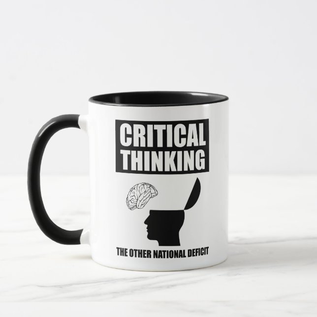 Taza Pensamiento Crítico Del Otro Déficit Nacional (Izquierda)