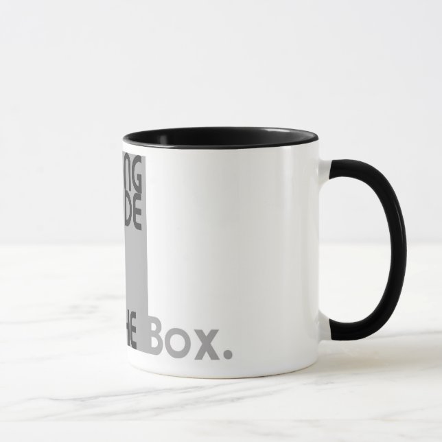 Taza Pensamiento fuera de la caja (Derecha)