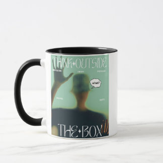 Taza Pensar Fuera De La Caja