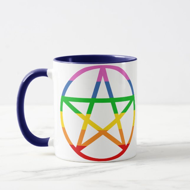 Taza Pentáculo arcoiris (Izquierda)