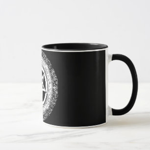 Taza Pentagram adornado