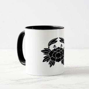 Taza peonía en forma de cangrejo