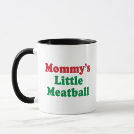 Taza Pequeña Albóndiga Divertida de Mamá