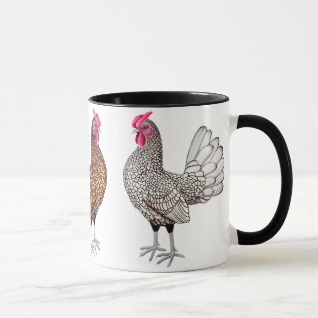 Taza pequena del campanero de los pollos de (Derecha)