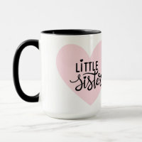 Pequeña Hermana Corazón Mug