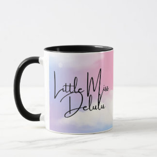 Taza Pequeña Miss Delulu Girly Pastel Rosa Mug