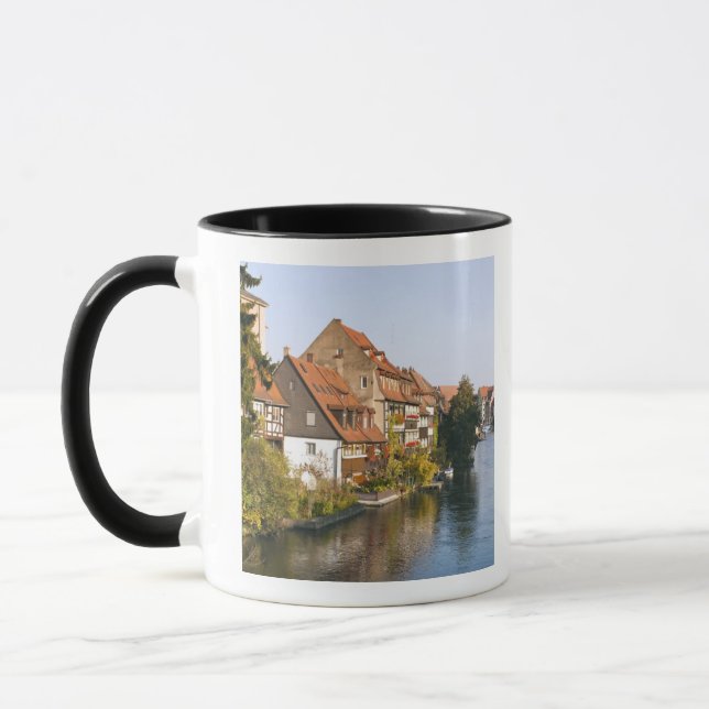 Taza Pequeña Venecia (Klein Venedig) y el río Regnitz (Izquierda)