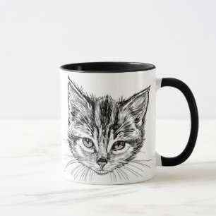 Taza Pequeño Gatito Adorable