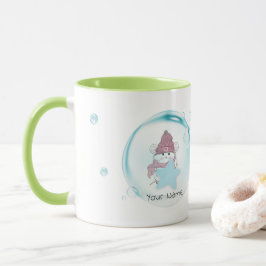 Taza Pequeño Hámster "Preocupación Menos Vida Más"