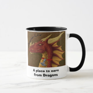 Taza pequeño principal del dragón (1), lugar de A a
