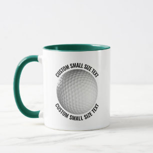 Taza Pequeño Texto COMBO VERDE CAZADOR 11oz Golf Person