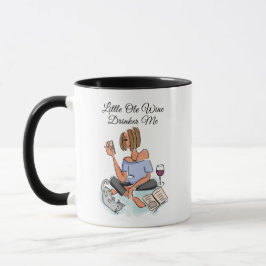 Taza Pequeño Vino Bebedor Yo