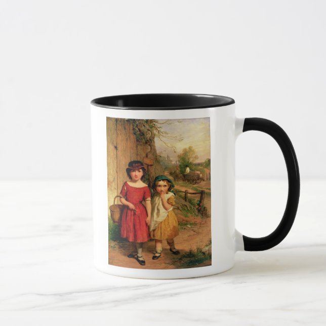 Taza Pequeños aldeanos, 1869 (Derecha)